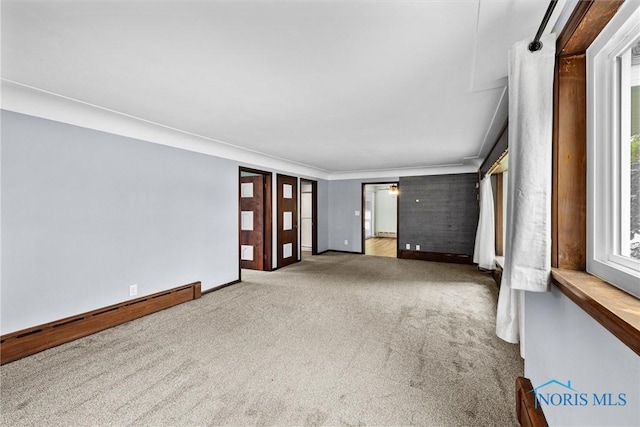 503 Church St, Helena, OH 43435 - carpeted spare room with a baseboard radiator and baseboards