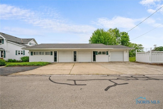503 Church St, Helena, OH 43435 - view of front facade with a garage and driveway