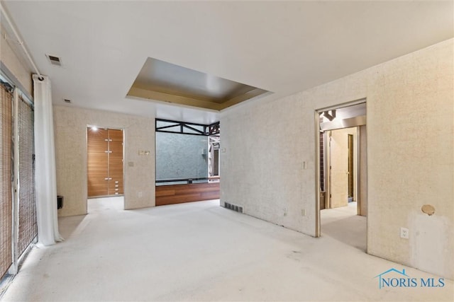 1250 Hidden Ridge Rd, Toledo, OH 43615 - empty room with a tray ceiling