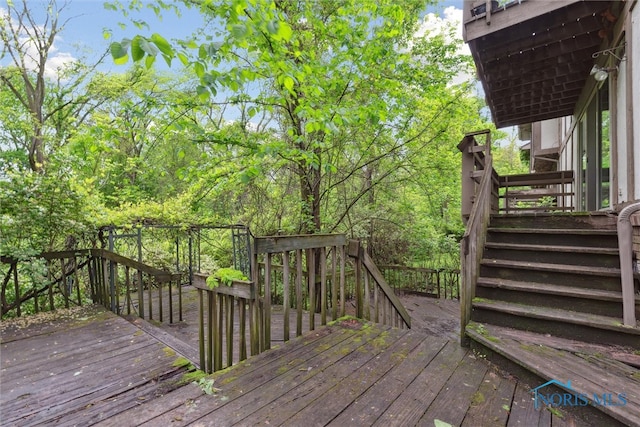 1250 Hidden Ridge Rd, Toledo, OH 43615 - view of deck