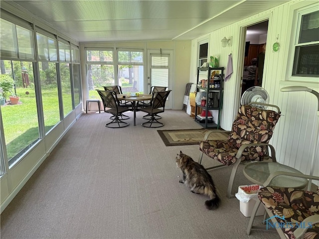 20642 Buckskin Rd, Defiance, OH 43512 - sunroom / solarium with carpet and healthy amount of natural light