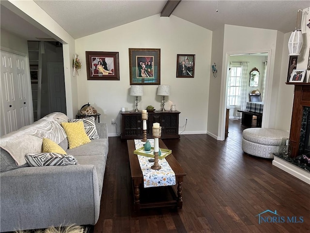 20515 Lockwood Rd, Defiance, OH 43512 - living area featuring wood-type flooring and baseboards