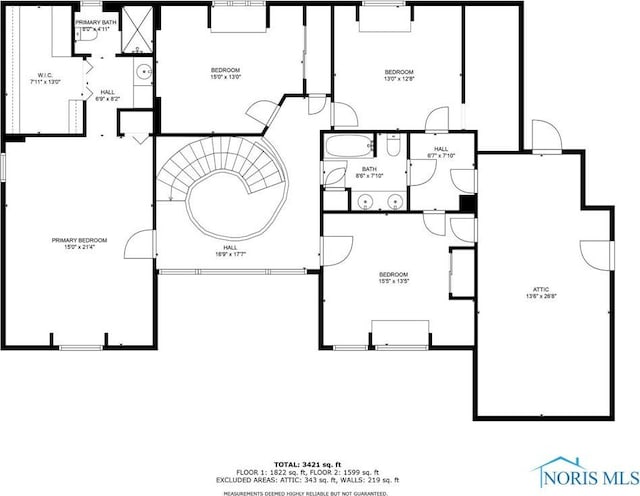 4123 Shamley Green Dr, Toledo, OH 43623 - property floor plan