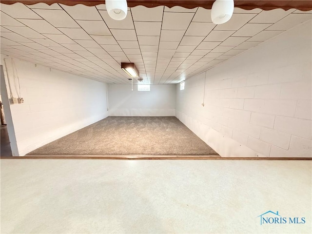 1641 Morrison Rd, Fremont, OH 43420 - below grade area featuring carpet floors