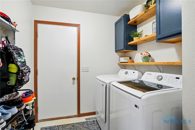 28178 Schriber St, Walbridge, OH 43465 - laundry room featuring cabinet space and washer and dryer