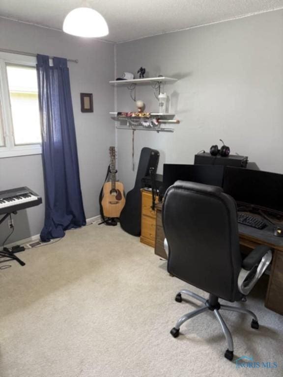 1133 Inverness Dr, Findlay, OH 45840 - office area with light colored carpet