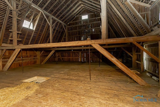 16470 County Road P, Napoleon, OH 43545 - view of unfinished attic