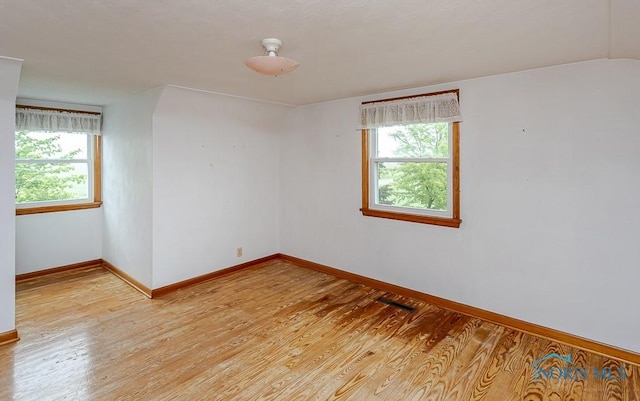 16470 County Road P, Napoleon, OH 43545 - unfurnished room featuring light wood-style flooring and baseboards