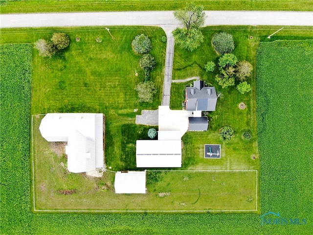 16470 County Road P, Napoleon, OH 43545 - drone / aerial view