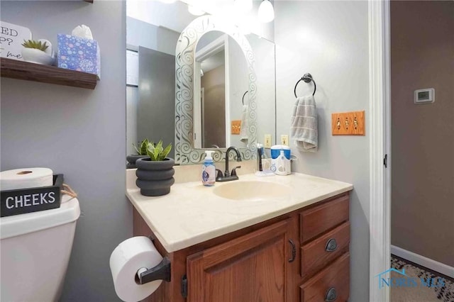 16070 Rd S, Columbus Grove, OH 45830 - bathroom with toilet and vanity