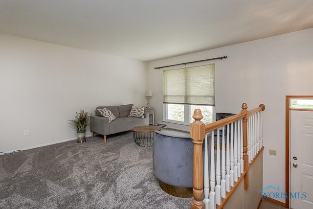 1201 Birch Ave, Maumee, OH 43537 - carpeted living area featuring plenty of natural light and baseboards