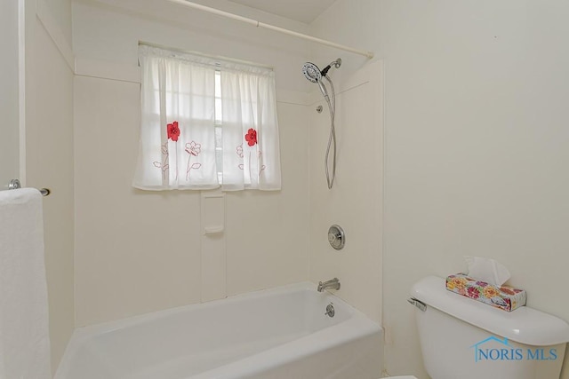1201 Birch Ave, Maumee, OH 43537 - full bath featuring toilet and bathing tub / shower combination