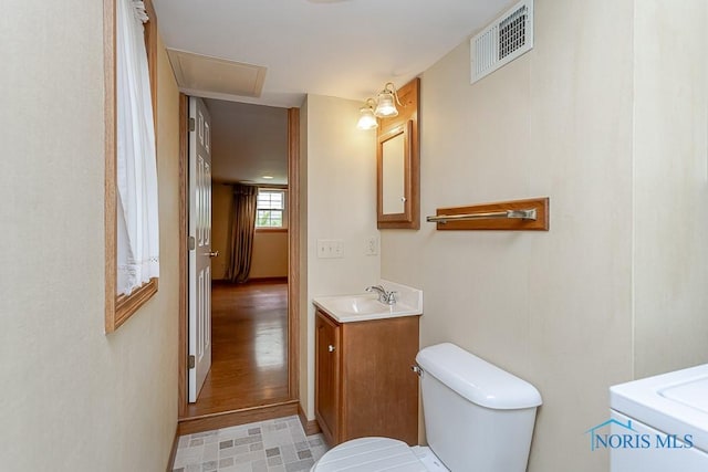 1201 Birch Ave, Maumee, OH 43537 - bathroom featuring vanity and toilet