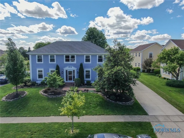 26741 Green Ville Dr, Perrysburg, OH 43551 - colonial home with a front yard