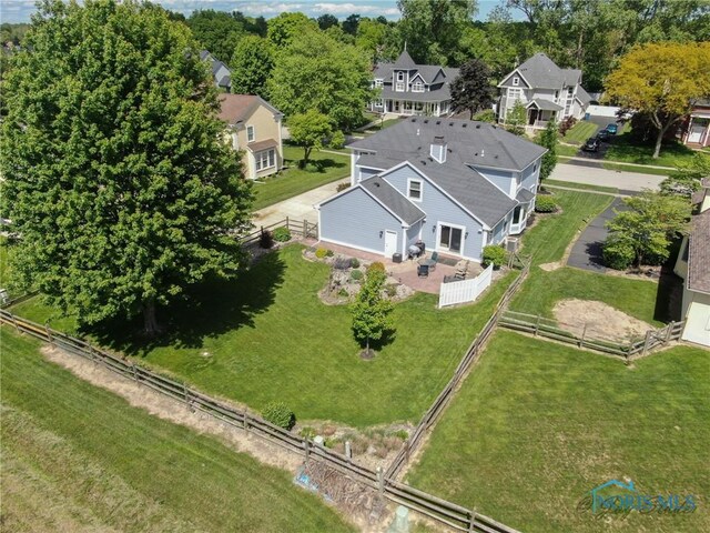 26741 Green Ville Dr, Perrysburg, OH 43551 - aerial perspective of suburban area