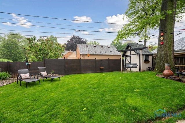 2256 Barrington Dr, Toledo, OH 43606 - view of yard