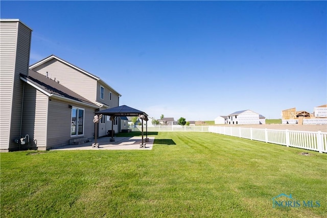 1500 S Jackson Ave, Defiance, OH 43512 - view of yard featuring a gazebo and a patio area