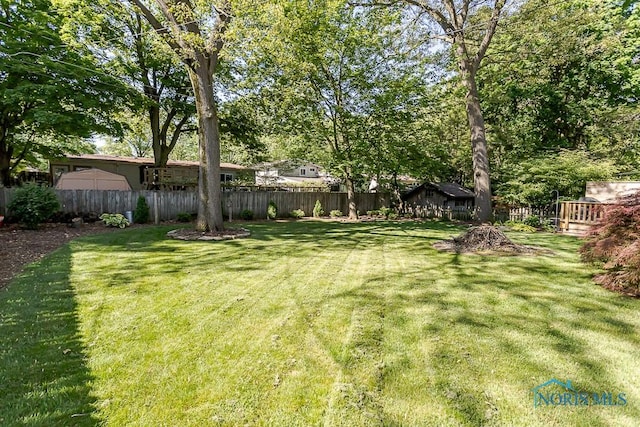 717 Birch St, Bowling Green, OH 43402 - view of yard