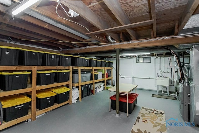 717 Birch St, Bowling Green, OH 43402 - view of unfinished below grade area