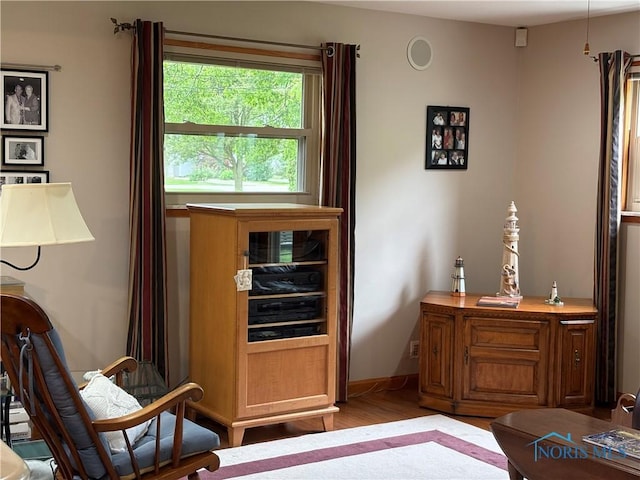 243 W S Boundary St, Perrysburg, OH 43551 - living area with wood finished floors and baseboards