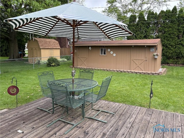 243 W S Boundary St, Perrysburg, OH 43551 - wooden terrace with outdoor dining area