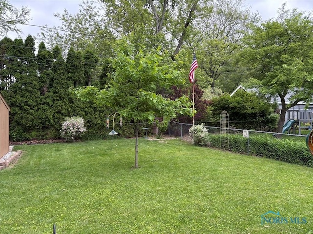 243 W S Boundary St, Perrysburg, OH 43551 - view of yard featuring a playground