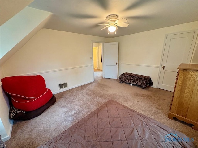 178 Gross St, Tiffin, OH 44883 - sitting room featuring carpet flooring and a ceiling fan