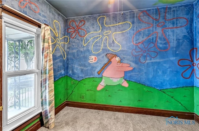 358 Burger St, Toledo, OH 43605 - bedroom with carpet and baseboards
