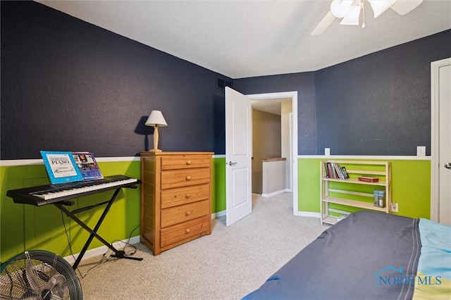 6200 Swiss Garden Rd, Toledo, OH 43612 - carpeted bedroom with baseboards and ceiling fan