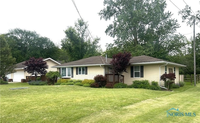 5301 Genoa Rd, Perrysburg, OH 43551 - single story home with an attached garage