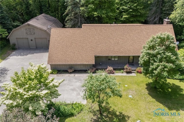 12949 Shaffer Rd, Swanton, OH 43558 - aerial view of property and surrounding area