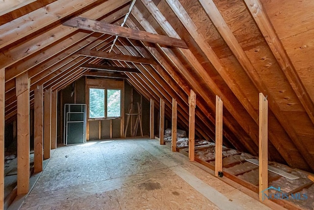 12949 Shaffer Rd, Swanton, OH 43558 - view of unfinished attic