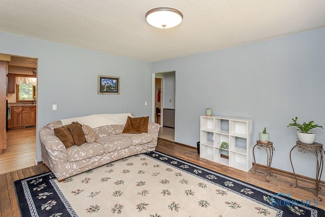 12949 Shaffer Rd, Swanton, OH 43558 - living area with wood finished floors