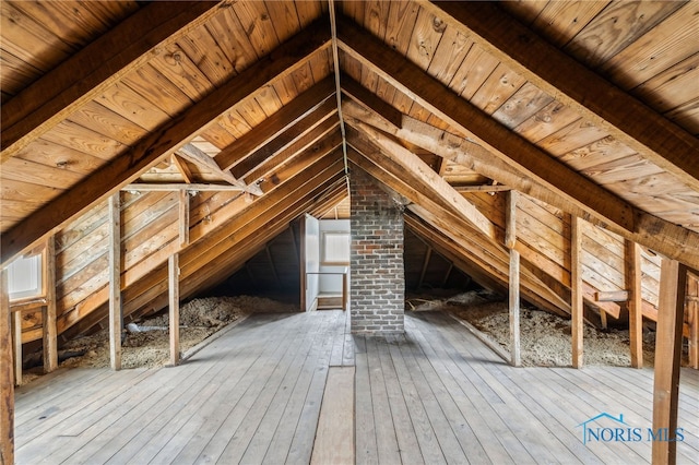 430 E 3rd St, Ottawa, OH 45875 - view of unfinished attic