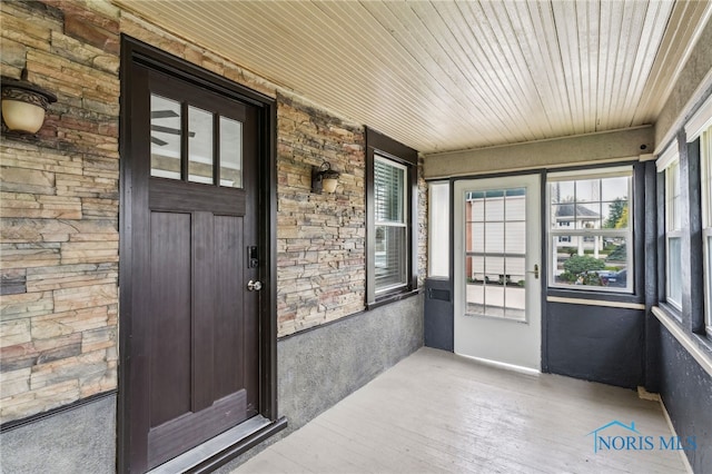 430 E 3rd St, Ottawa, OH 45875 - unfurnished sunroom with plenty of natural light