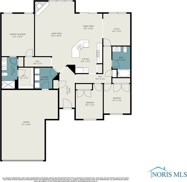 116 Wirth Ln, Sherwood, OH 43556 - property floor plan
