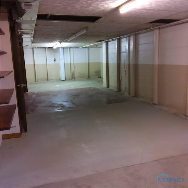 15979 Hill Rd, Defiance, OH 43512 - view of unfinished below grade area