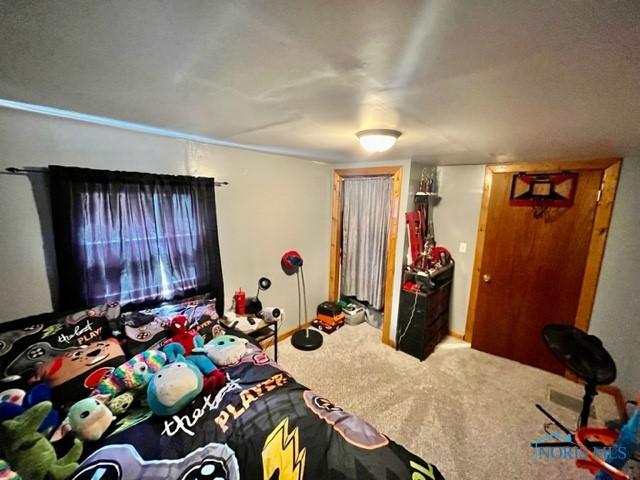 663 W Summit St, Fostoria, OH 44830 - view of carpeted bedroom