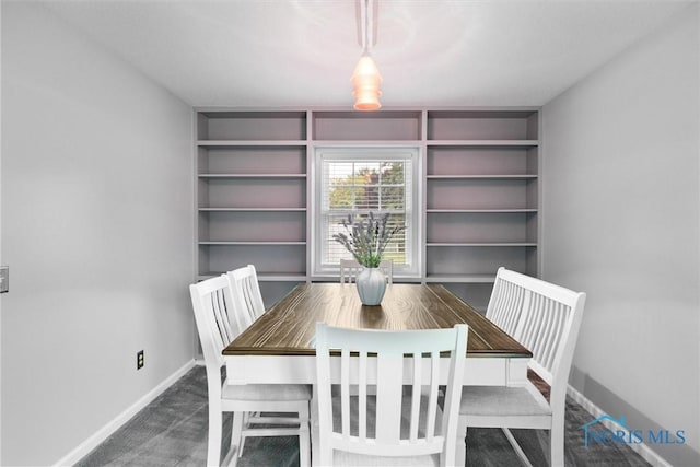 117 Freedom Ln, Waterville, OH 43566 - dining area featuring built in features and baseboards
