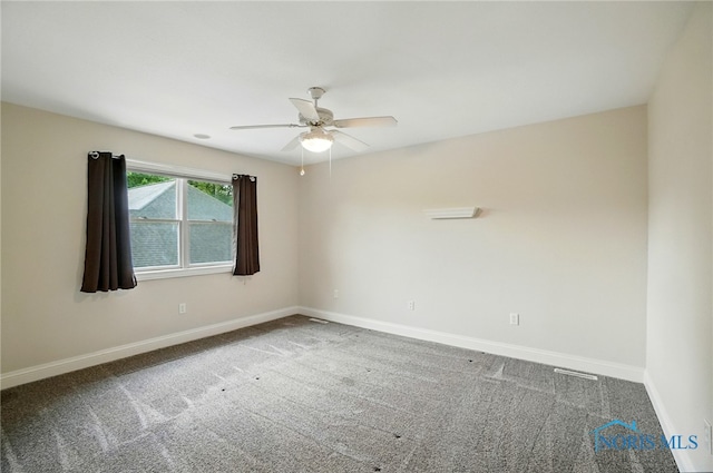 3236 Deep Water Ln, Maumee, OH 43537 - empty room with carpet floors and a ceiling fan