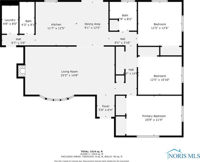 3407 Waterville Swanton Rd, Swanton, OH 43558 - floor plan / room layout