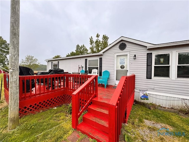 15807 State Route 49, Edon, OH 43518 - view of deck