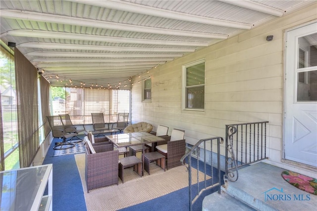 1367 Junior Dr, Maumee, OH 43537 - view of patio / terrace with an outdoor living space