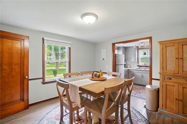 314 E 2nd St, Perrysburg, OH 43551 - dining area featuring light wood-style flooring