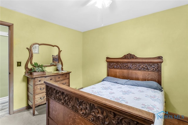 2742 Sandalwood Ave, Toledo, OH 43614 - bedroom featuring baseboards and a ceiling fan