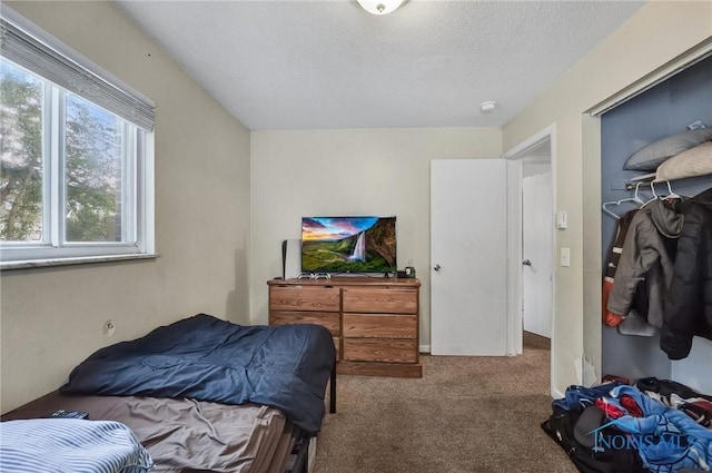 2146 Alvin St, Toledo, OH 43607 - bedroom featuring carpet floors and a textured ceiling