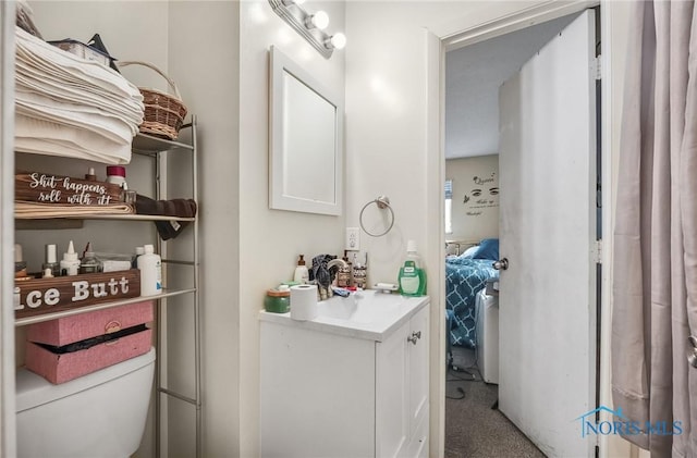 2146 Alvin St, Toledo, OH 43607 - bathroom with toilet and vanity