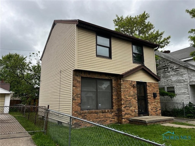 3431 Worley Pl, Toledo, OH 43608 - view of front of property featuring brick siding