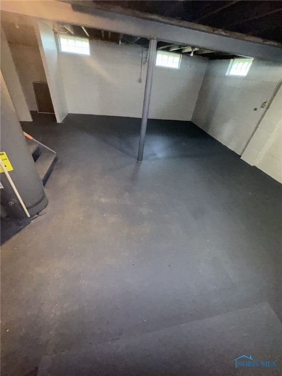 642 Brookley Blvd, Toledo, OH 43607 - basement with plenty of natural light and stairway