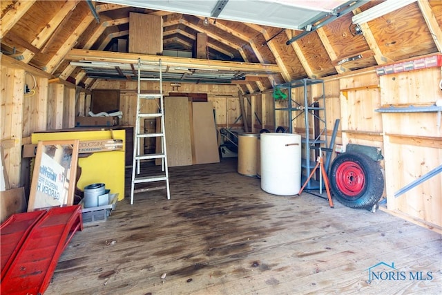 555 Race St, Clyde, OH 43410 - storage room with a garage
